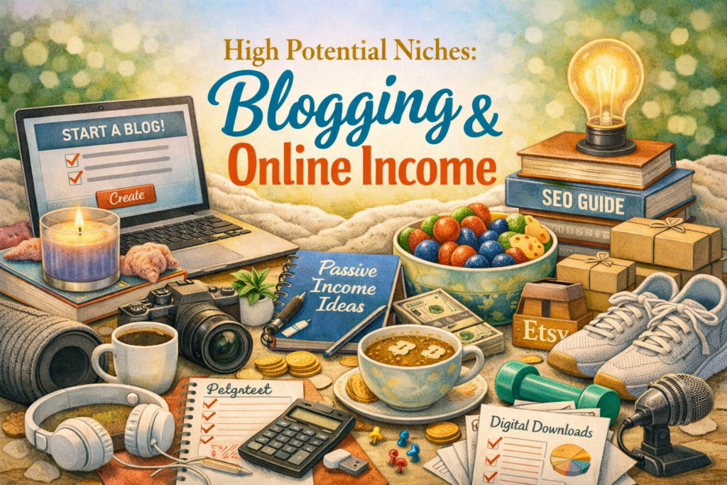 High Potential Blog Niches: Blogging & Online Income