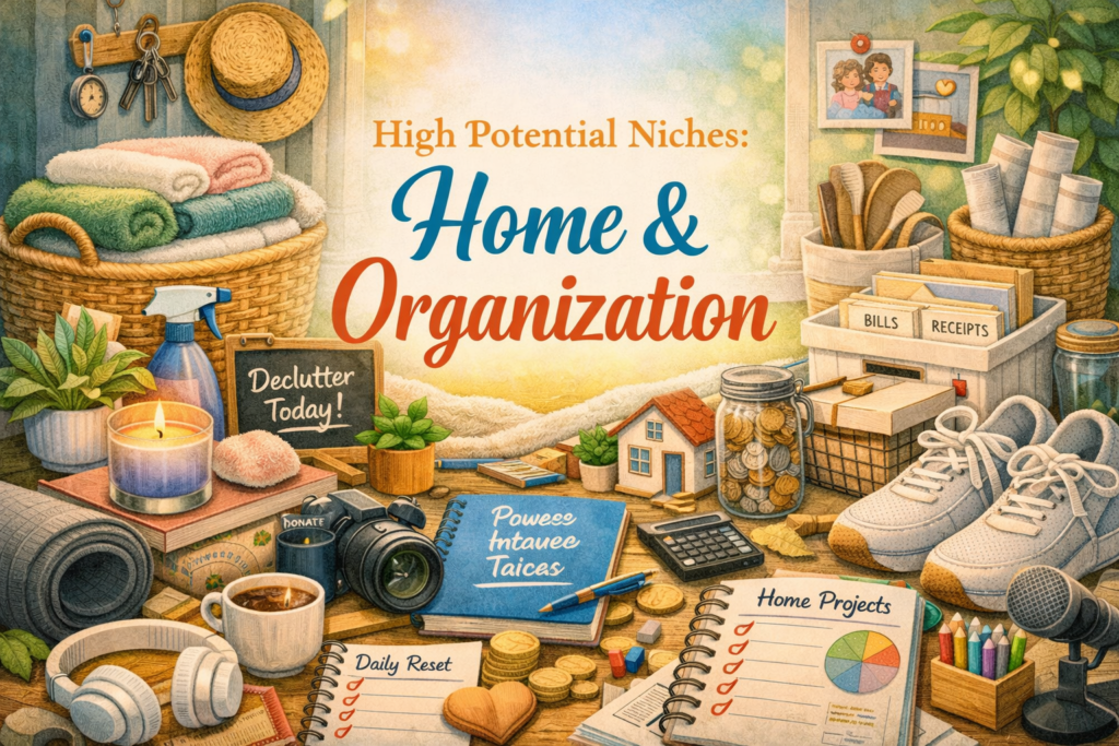High Potential Blog Niches: Home & Organization